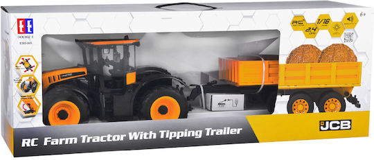 Jcb Remote-controlled Τηλεκατευθυνόμενο Τρακτέρ Κίτρινο
