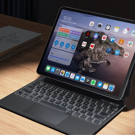 Usams Protective Case Keyboard Ipad Pro 11" Black Miaoke Series Ipp109mg01 Us-bh875