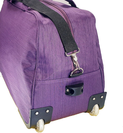 Bartuggi Sack Voyage 80.8lt Purple with Wheels Fabric L65xW33xH33cm
