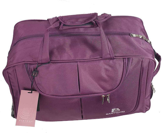 Bartuggi Sack Voyage 51lt Purple with Wheels Fabric L55xW29xH29cm