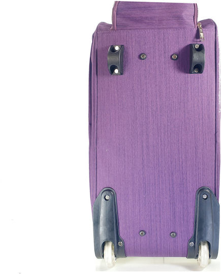 Bartuggi Sack Voyage 80.8lt Purple with Wheels Fabric L65xW33xH33cm