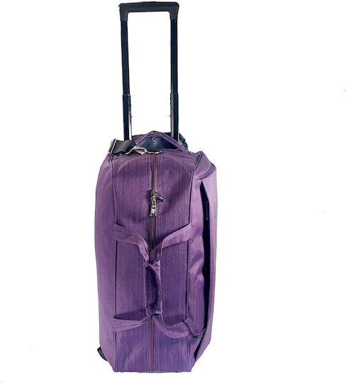 Bartuggi Sack Voyage 80.8lt Purple with Wheels Fabric L65xW33xH33cm