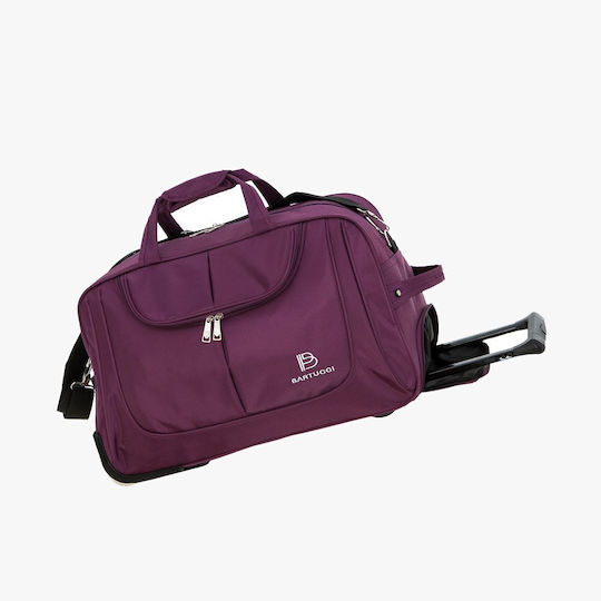 Bartuggi Sack Voyage 51lt Purple with Wheels Fabric L55xW29xH29cm