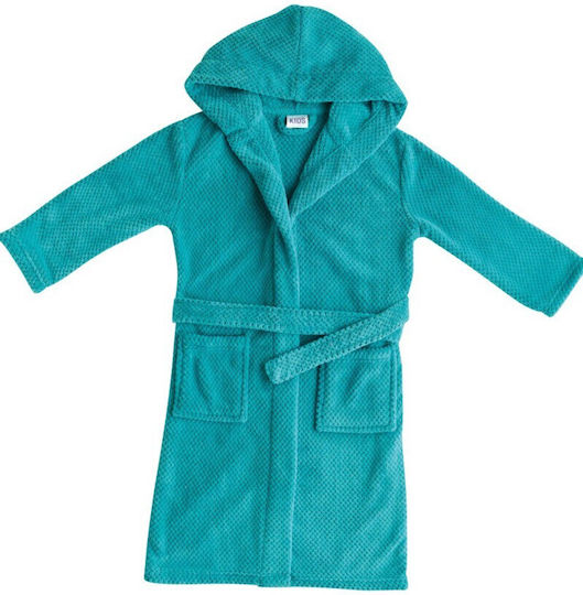 Kentia Kids Hooded Bathrobe Loft Jump 07 Petrol Petrol Kentia Kids Hooded Bathrobe Loft Jump 07 Petrol Petrol