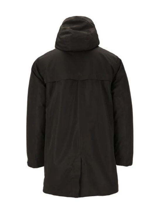 Winter Jacket Parka Waterproof and Windproof Black