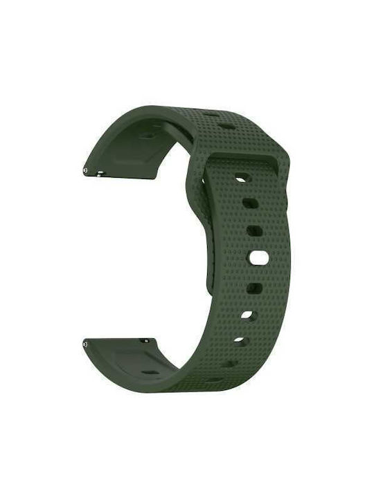 Kalebol Strap Silicone Army Green (Huawei Watch GT/GT Pro 2/3/4/5 / Ultimate 46mm)