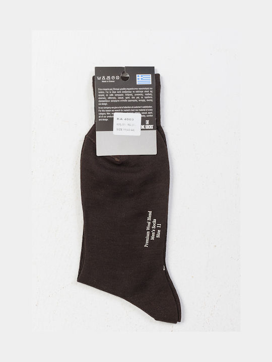 K Socks Ανδρικές Κάλτσες Γκρι