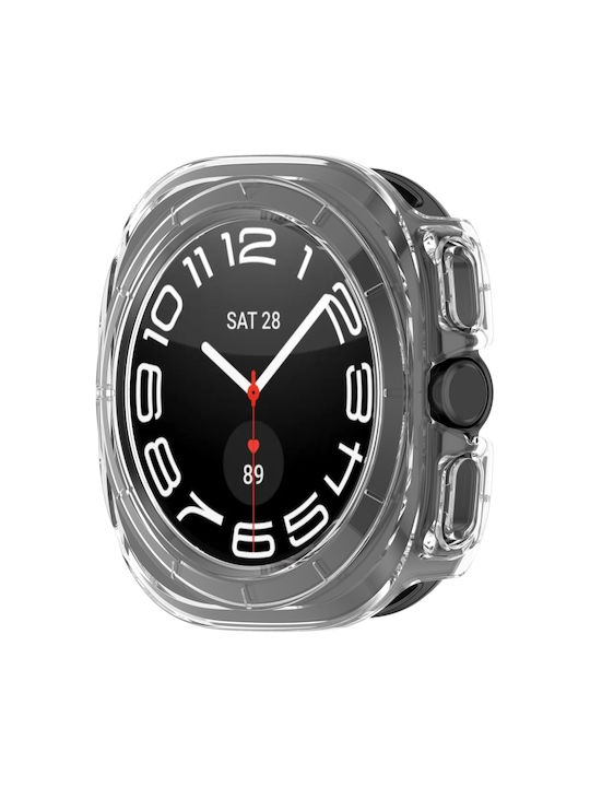 Πλαστική Θήκη σε Διάφανο χρώμα για Samsung Galaxy Watch Ultra 47mm Πλαστική Θήκη σε Διάφανο χρώμα για Samsung Galaxy Watch Ultra 47mm