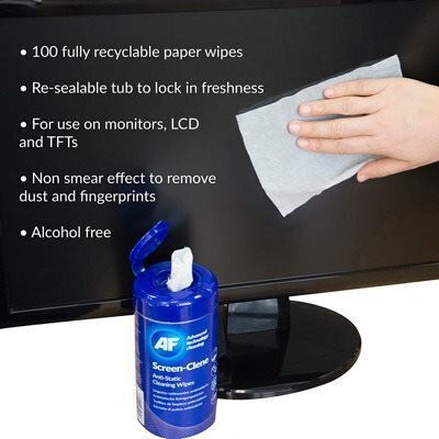 AF Office Cleaning Accessories 100 Pieces