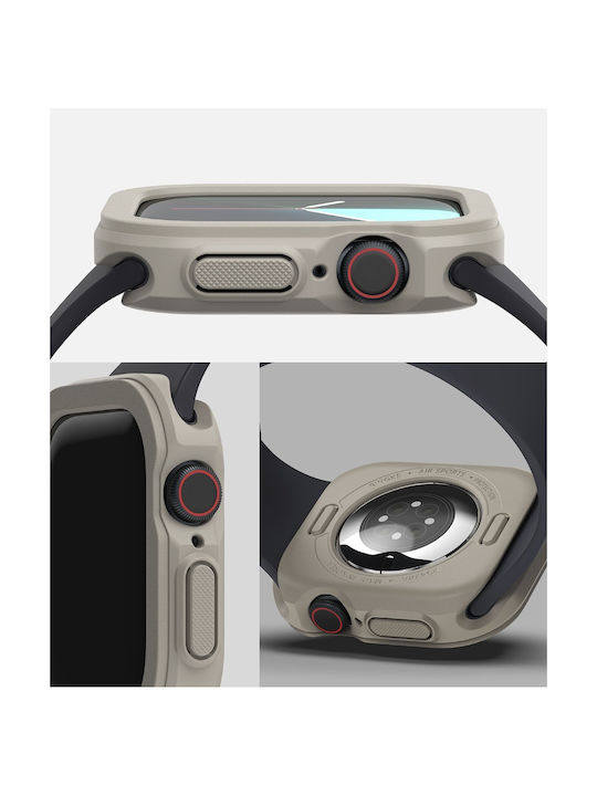 Ringke Silicone Case in Gray color for Apple Watch 10 (46mm)