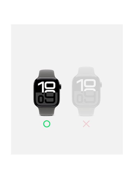 Ringke Silicone Case in Gray color for Apple Watch 10 (46mm)