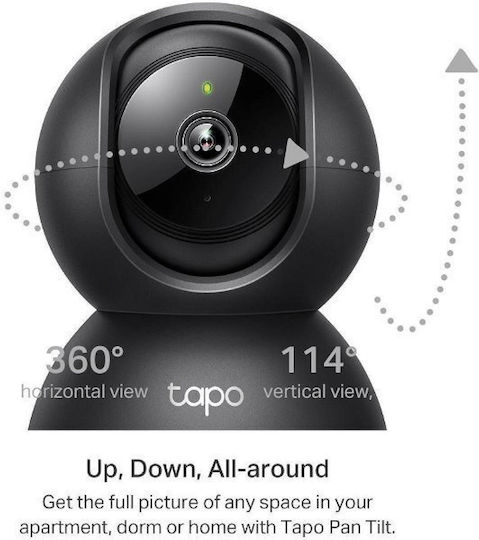 TP-LINK Tapo C211 v2 IP Surveillance Camera Wi-Fi Full HD+ 3MP with Two-Way Communication and Lens 2.4mm