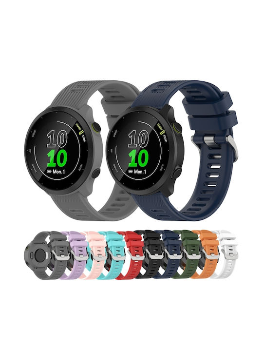 Strap Silicone Black (Garmin Forerunner 158, Garmin Forerunner 55)