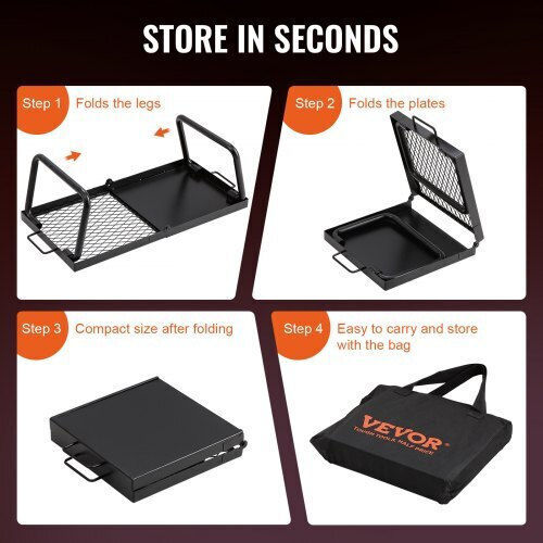 Vevor Grill for Camping 57x28.5x23cm