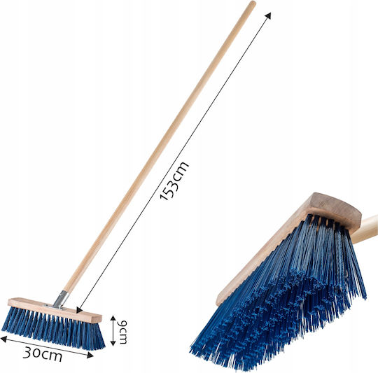 Kadax Snow Shovel + Street Brush Snow Removal Sweeping Set