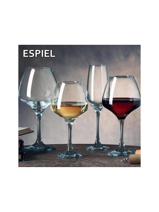 Espiel Risus P240 Pahar pentru Vin Roșu din Sticlă Pahar cu picior 580ml