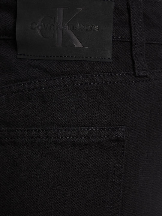 Denim Maxi Skirt Black