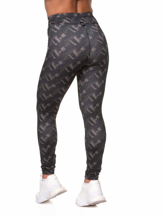 Bodymove Frauen Leggings Hochgeschnitten Printed