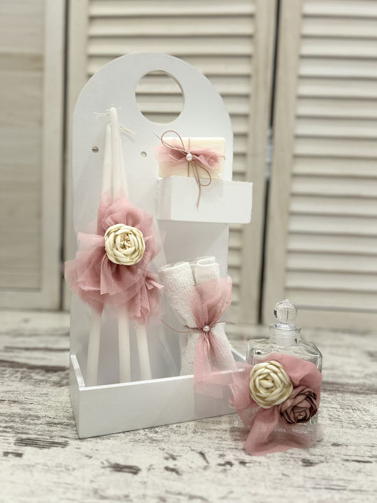 Marilli's House Floral Boudoir Βαπτιστικό Πακέτο με Θέμα Λουλούδια