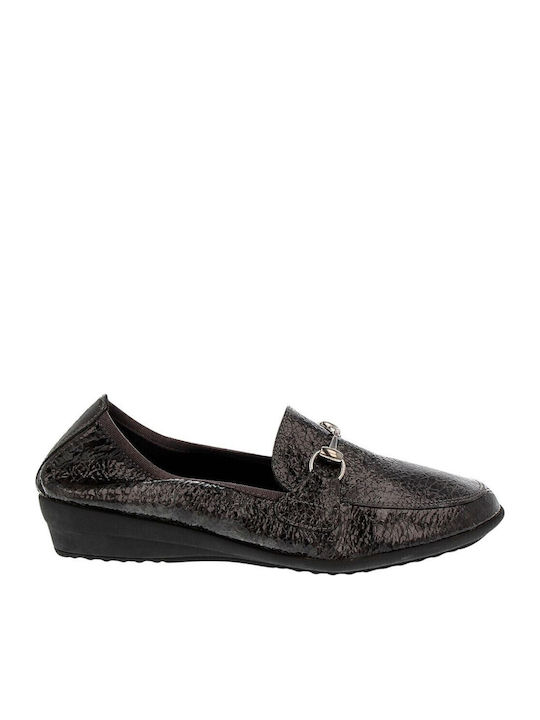 Γυναικεία Loafers σε Γκρι Χρώμα