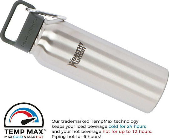 Healthy Human Healthy Human Stainless Steel Thermos Bottle 621ml