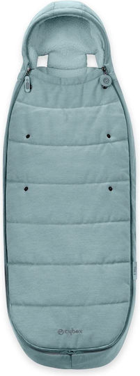 Cybex Gold Stroller Footmuff with Fleece Lining Stormy Blue