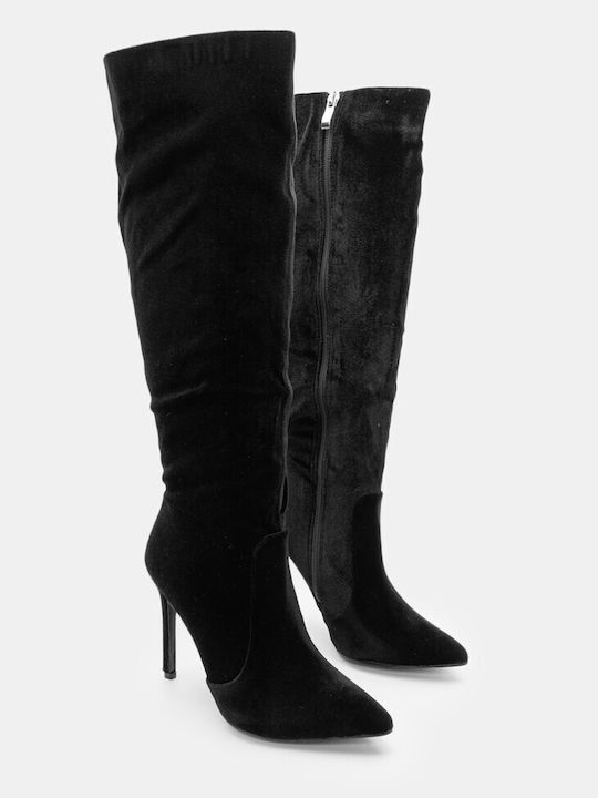 Luigi Women's Boots with High Heel Black