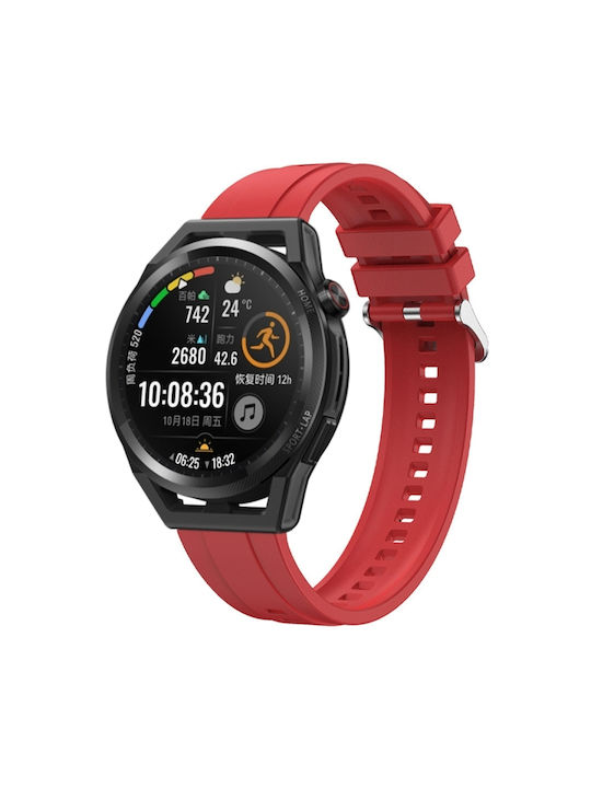 Λουράκι Σιλικόνης Κόκκινο (Huawei Watch 4 Pro)