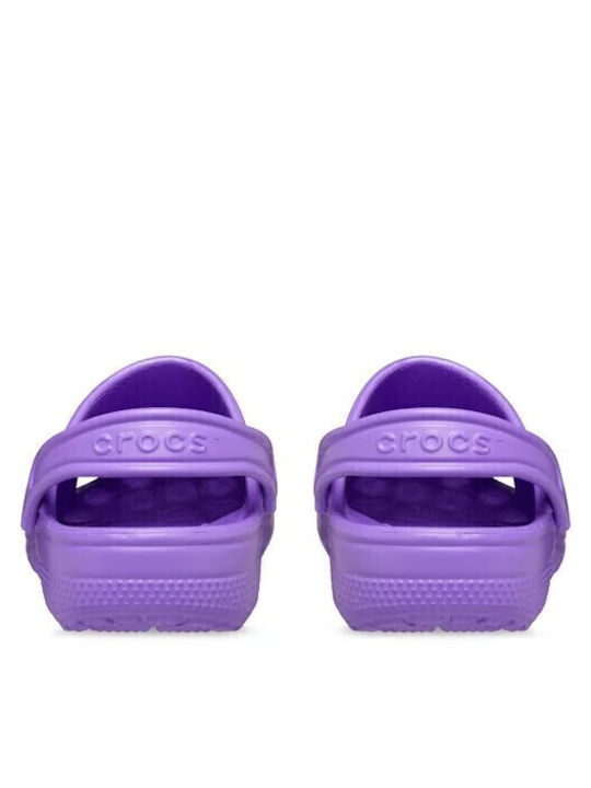 Classic Clog Children's Anatomical Beach Shoes Purple