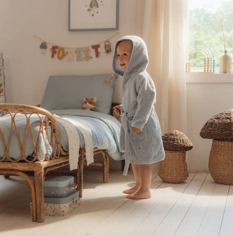 Little Dutch Διακοσμητικό Βαλιτσάκι Forest Friends από Μέταλλο Γαλάζιο