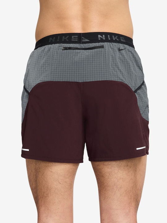 Nike Nk Df Men's Athletic Shorts Dri-Fit Burgundy