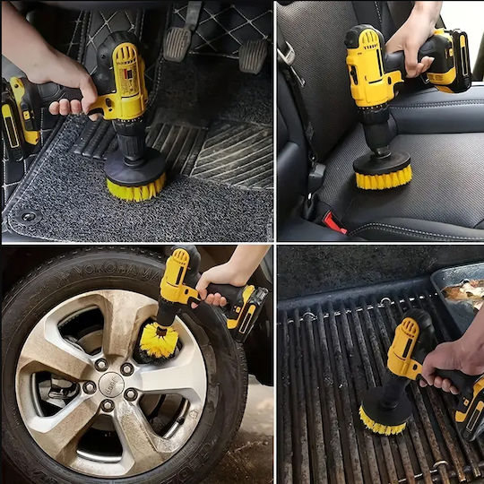 Autoline 14636 Perie Mașină de găurit și înșurubat Set de 4buc