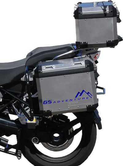 GS Adventure Top Case Stickers Blue 2 Pcs