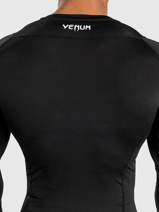 Venum Ανδρική Μακρυμάνικη Μπλούζα VENUM-05209-001 για Jiu-Jitsu / MMA Μαύρη