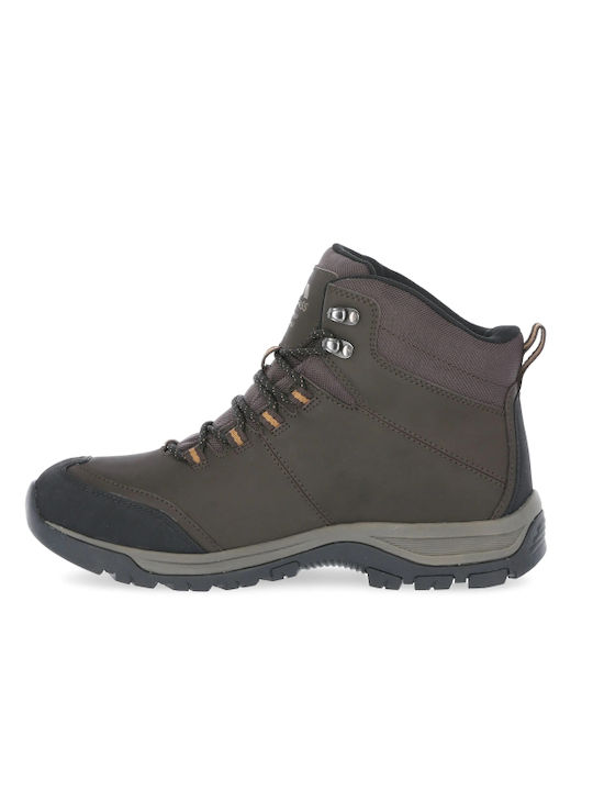 Trespass Men's Hiking Boots Waterproof Brown