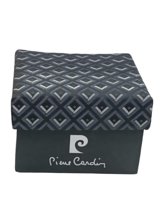 Pierre Cardin Σετ Δωρου Satin Silk Γραβατα Μανικετοκουμπα Μαυρο Χρωμα Τετραγωνα 90249-310 Pierre Cardin Σετ Δωρου Satin Silk Γραβατα Μανικετοκουμπα Μαυρο Χρωμα Τετραγωνα 90249-310