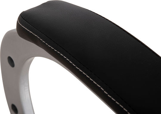 HomeMarkt Arm For Office Chair With Black Leather