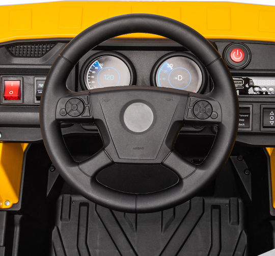 Παιδικό Τρακτέρ Ηλεκτροκίνητο 12 Volt Κίτρινο για 3+ Ετών