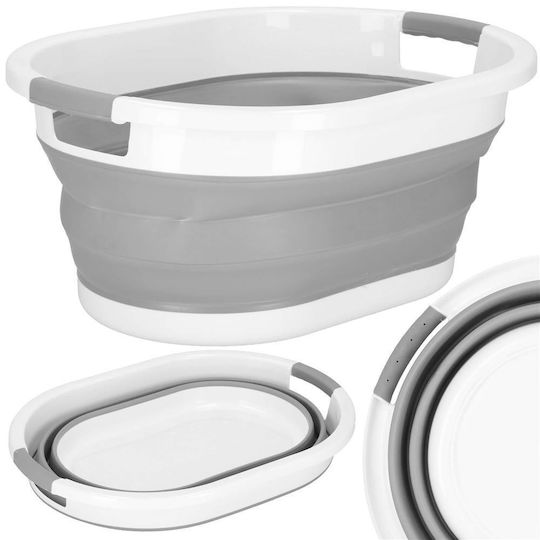 Pliere Lavoar Dreptunghiular 54x38x23cm. Capacitate 24lt Alb