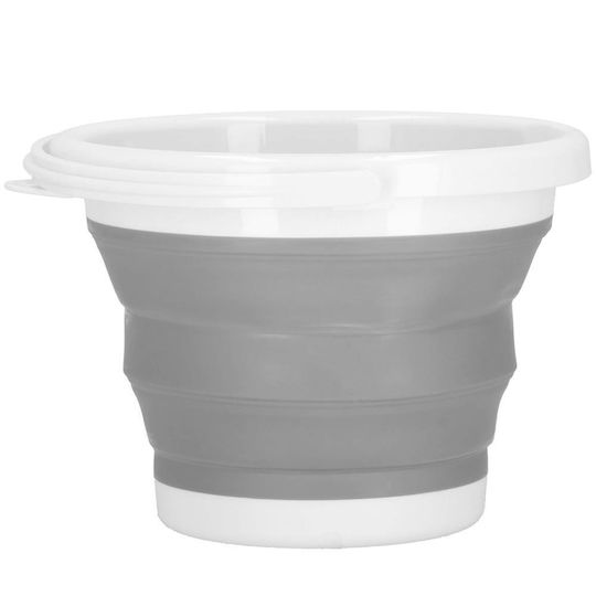 Pliere Lavoar Rotund 31x24cm. Capacitate 10lt Alb