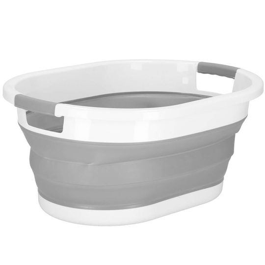 Pliere Lavoar Dreptunghiular 54x38x23cm. Capacitate 24lt Alb