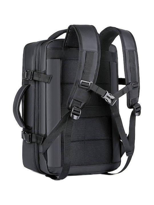 R&J Backpack Αδιάβροχο 31lt Μαύρο