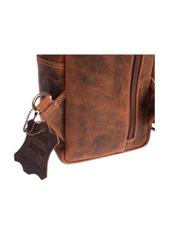 Leather Men's Bag Shoulder / Crossbody Brown