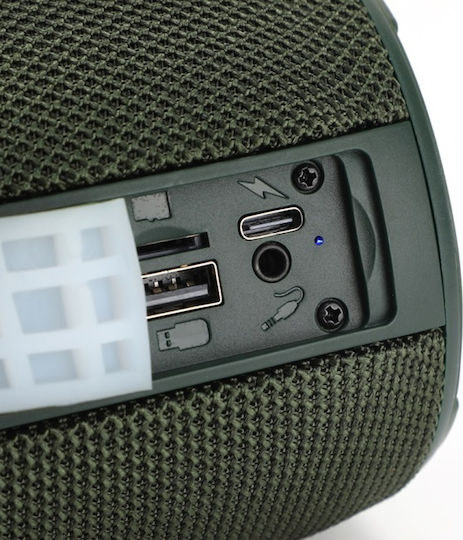T&G Ηχείο Bluetooth 8W με Ραδιόφωνο και Διάρκεια Μπαταρίας έως 2 ώρες Μαύρο TG-434 TG434