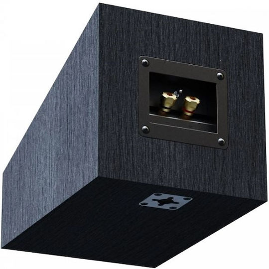 Elac Debut A4.3 32156 Paar Hi-Fi Lautsprecher Wandmontiert 80W B17.2xT24.6xH17cm. Schwarz