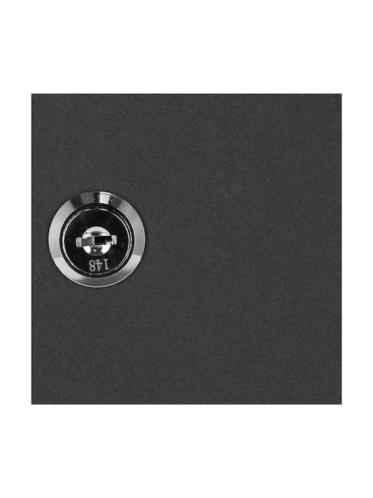 Agățătoare Chei Metalică 20 Compartimente Cu Încuietoare 20x16x7.5cm