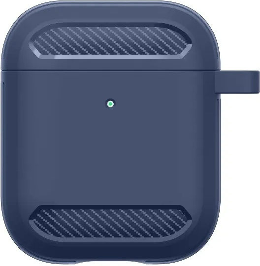 Techsuit Carbon Θήκη Σιλικόνης σε Ροζ χρώμα για Apple AirPods 1 / AirPods 2