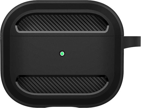 Techsuit Carbon Husă în culoarea Verde pentru Apple AirPods 3