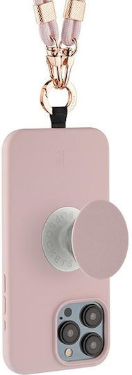 Just Elegance Popgrip Back Cover Pink (iPhone 15 Pro Max)