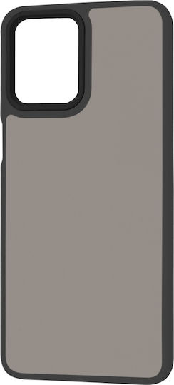 Techsuit Halofrost Задна корица Силикон Черен (Moto G14)